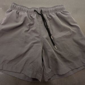Cove Men's Charcoal Grey Athletic Shorts Size 28
